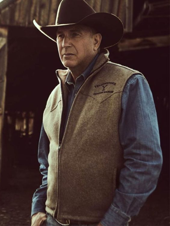 Yellowstone S03 John Dutton Wool Vest