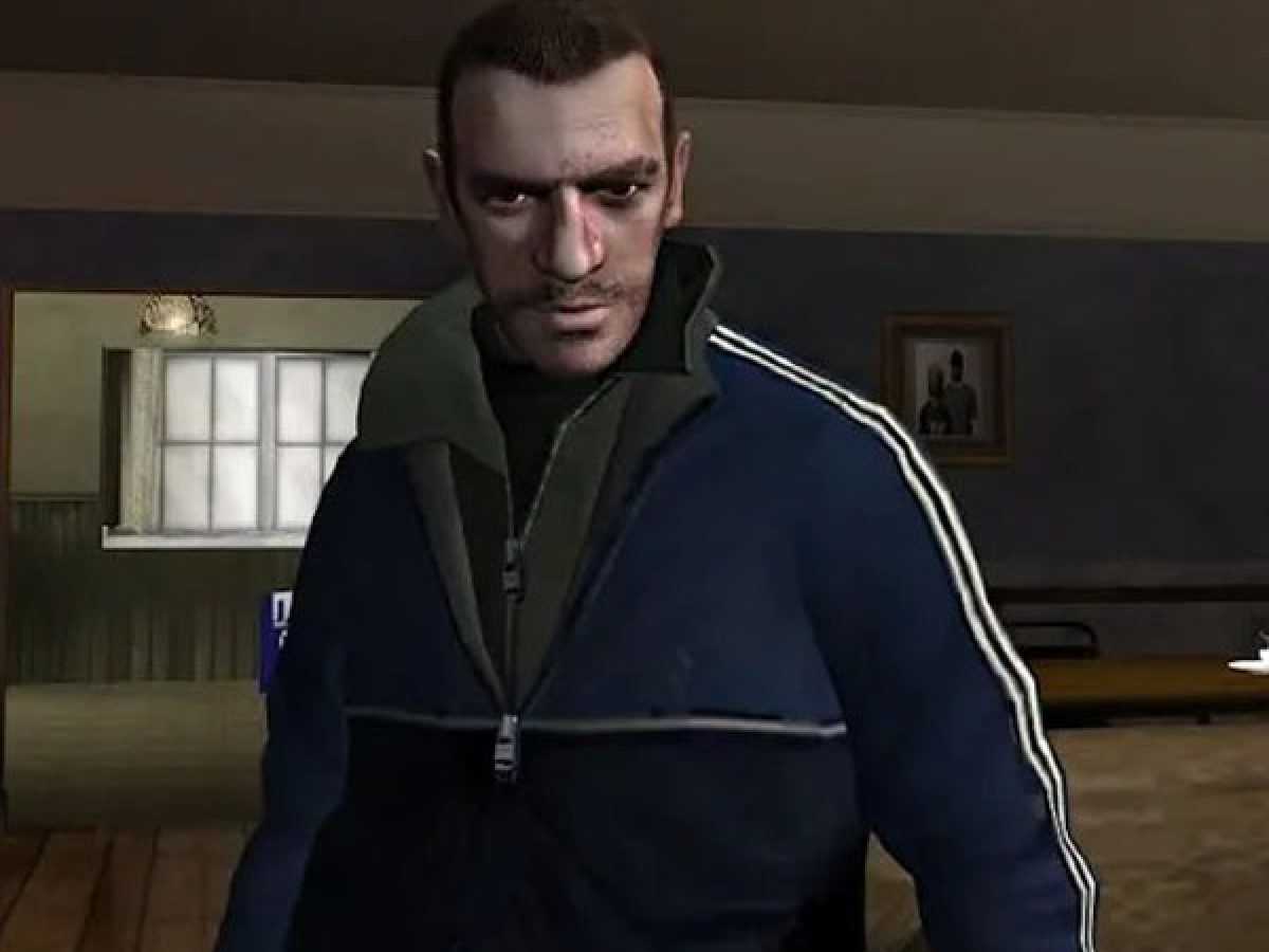 GTA 04 Niko Bellic Blue Bomber Jacket - Jackets Junction