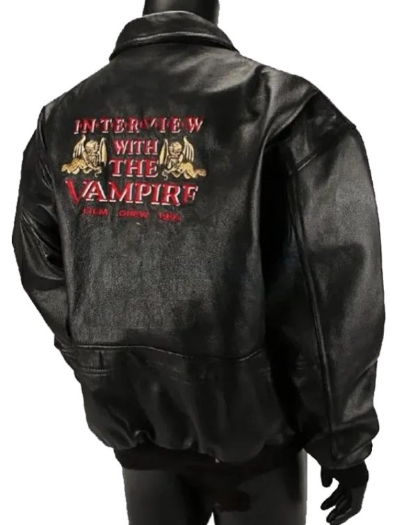 Interview with The Vampire Crew Leather Jacket