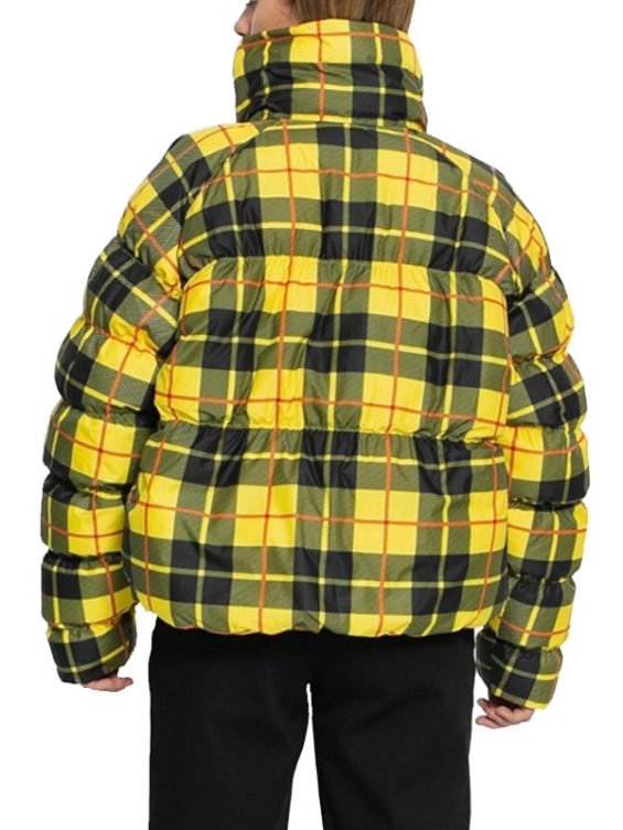 Emily In Paris Lily Collins Yellow Plaid Jacket