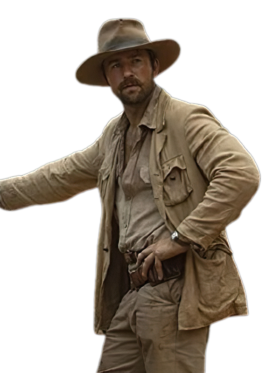 Spencer Dutton 1923 Brandon Sklenar Cotton Beige Jacket