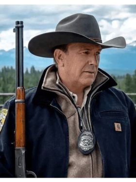 John Dutton Yellowstone Blue Jacket