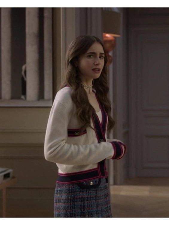 Emily Cooper Emily In Paris Cardigan