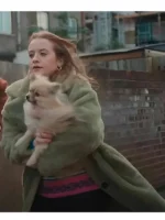 Extraordinary–inspired fur coat worn by Máiréad Tyers