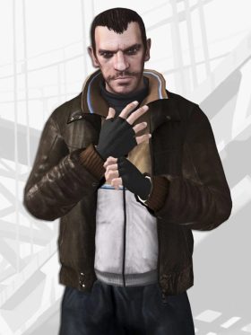 GTA 6 Niko Bellic Leather Jacket