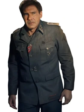 Indiana Jones and the Dial of Destiny Harrison Ford Grey Jacket