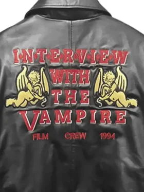 Interview with The Vampire Crew Leather Jacket