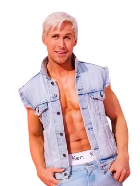 Barbie 2023 Ryan Gosling Denim Vest