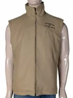 Kevin Costner as John Dutton in Yellowstone Season 3 wearing a brown high-density wool blend vest with a Western shirt style collar.