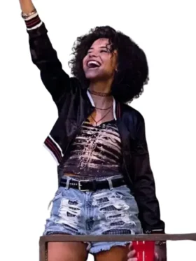 That ’90s Show Gwen Runck Black Bomber Jacket