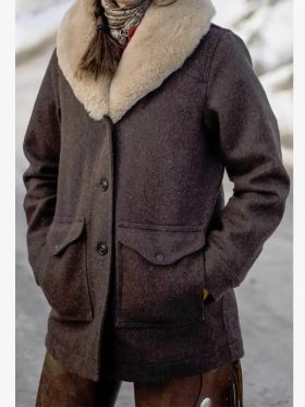 Yellowstone Beth Dutton Fur Coat