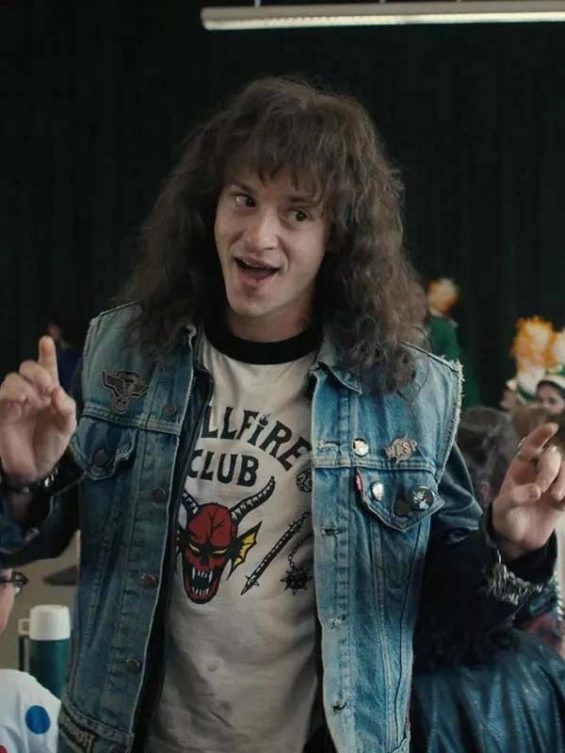 Stranger Things S04 Eddie Munson Denim Jacket