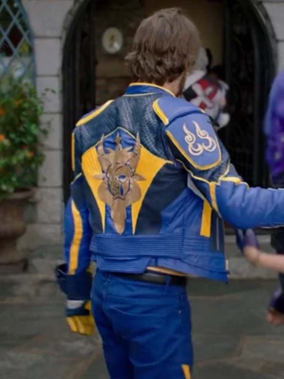 Descendants 3 Ben Blue Leather Jacket