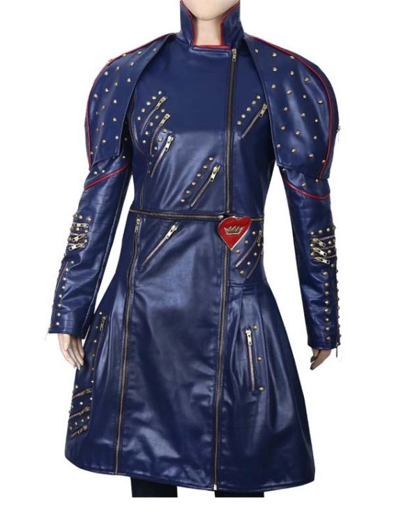Sofia Carson Descendants 2 Evie Studded Leather Jacket