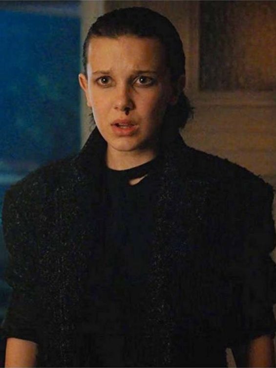 Stranger Things S03 Eleven Wool Coat