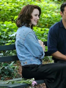 The Marvelous Mrs. Maisel Rachel Brosnahan Denim Jacket