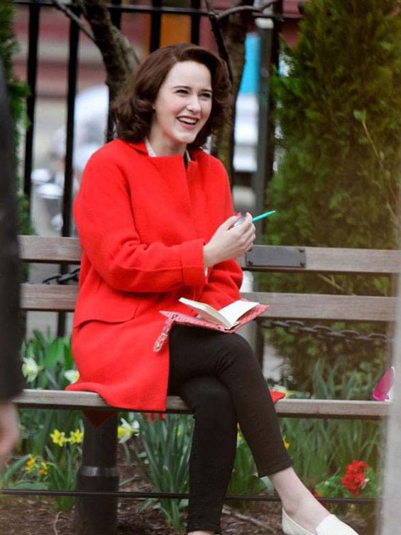 The Marvelous Mrs Maisel Miriam Maisel Red Coat