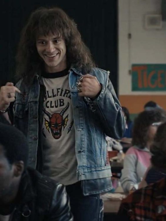 Stranger Things S04 Eddie Munson Denim Jacket