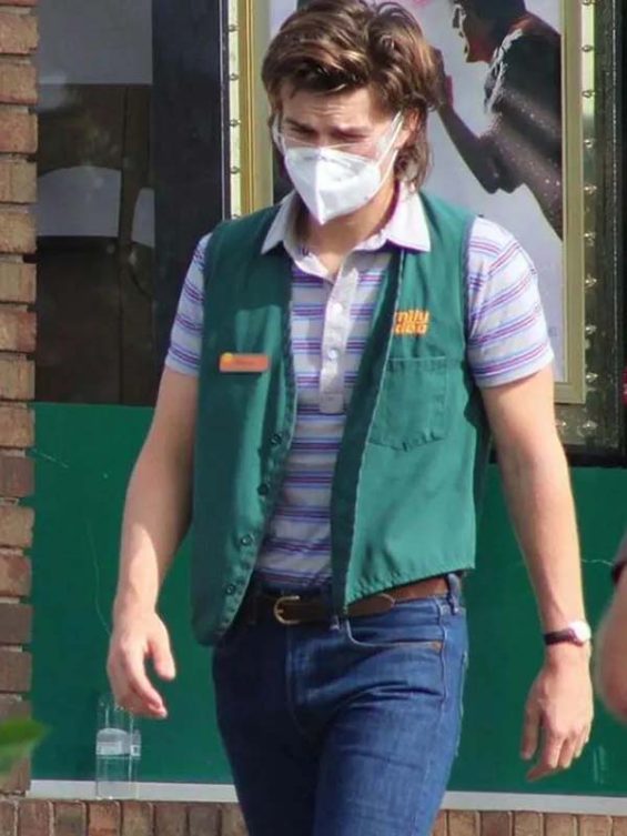 Stranger Things S04 Steve Harrington Green Vest