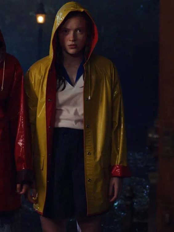 Stranger Things S04 Max Mayfield Yellow Raincoat