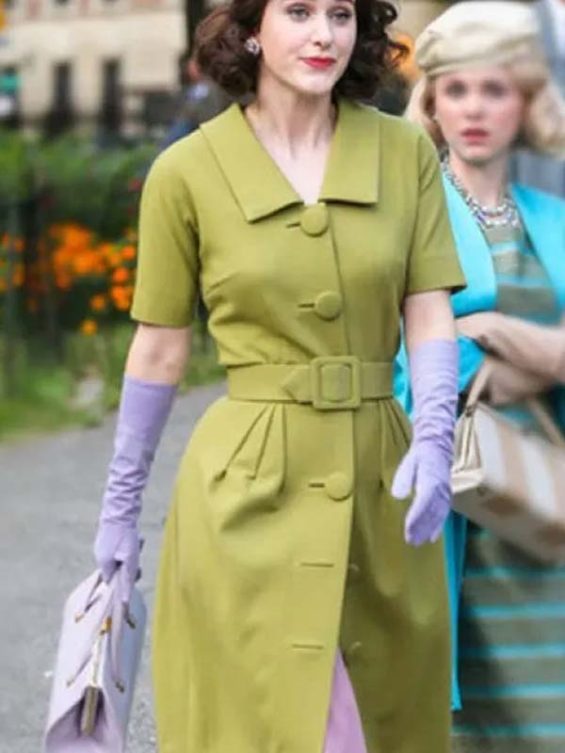The Marvelous Mrs. Maisel Miriam Maisel Green Coat