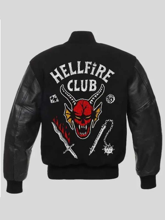 Stranger Things S04 Hellfire Club Varsity Jacket