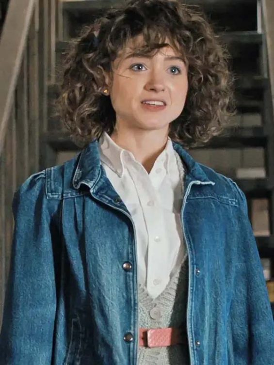 Stranger Things Nancy Wheeler Denim Jacket