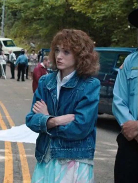 Stranger Things Nancy Wheeler Denim Jacket