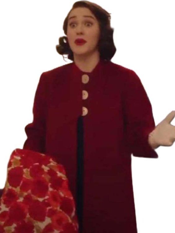 The Marvelous Mrs. Maisel S04 Miriam Maisel Red Coat