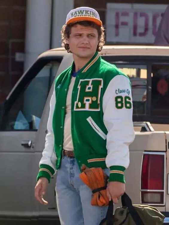Stranger Things S04 Eddie Munson Letterman Jacket