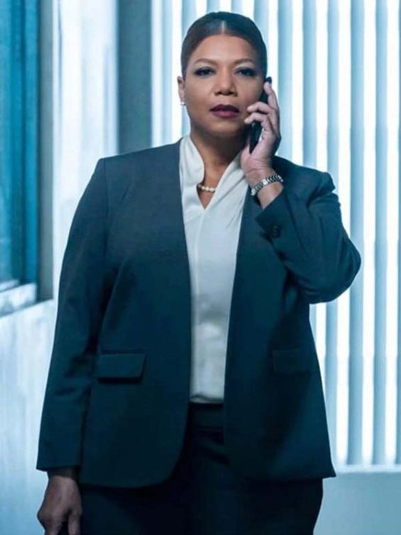 The Equalizer Queen Latifah Blue Blazer