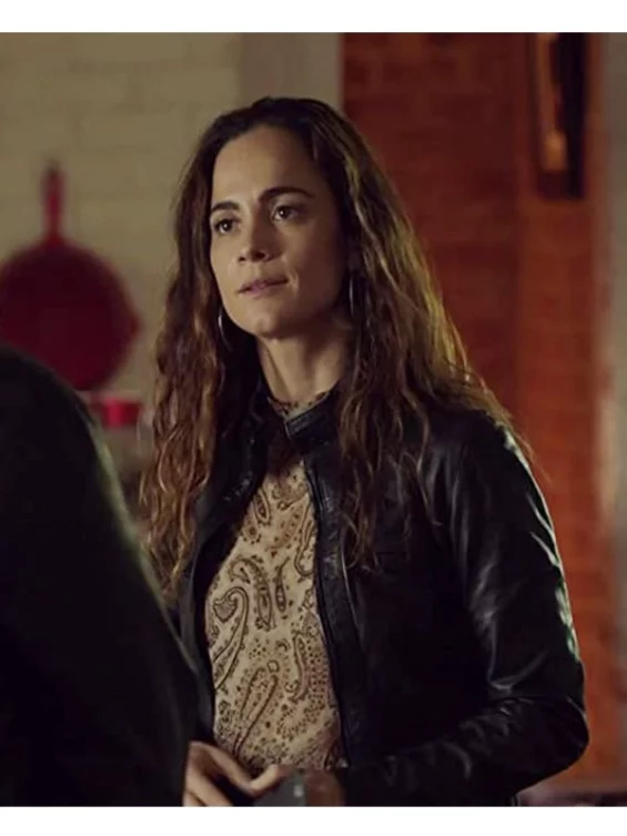 Queen of the South Alice Braga Leather Jacket