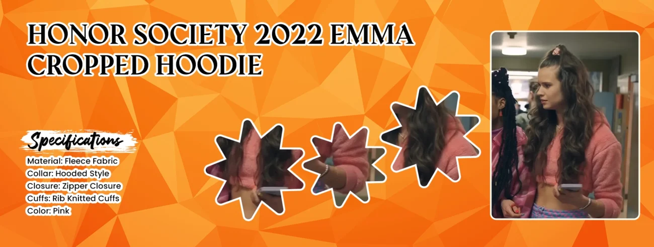 Honor Society 2022 Emma Cropped Hoodie