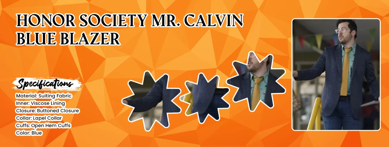 Honor Society Mr. Calvin Blue Blazer