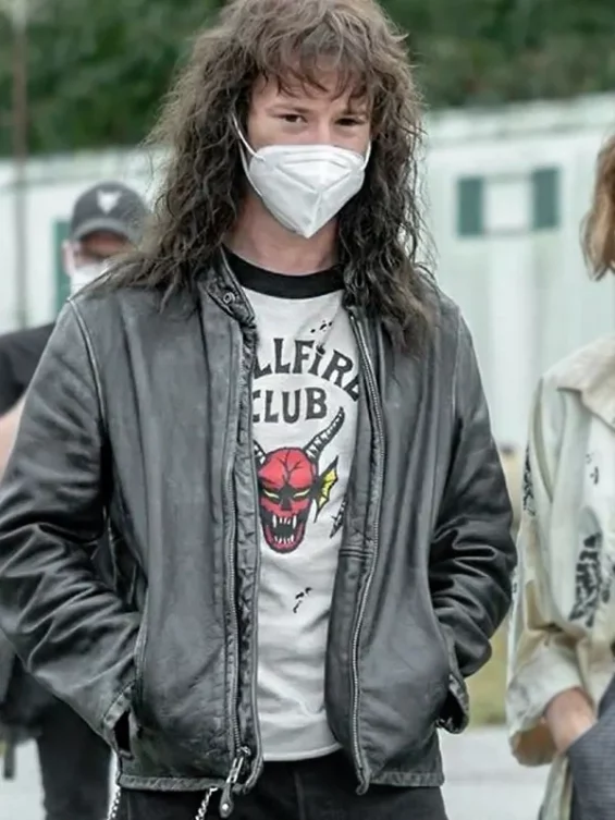 Stranger Things S04 Eddie Munson Leather Jacket