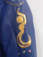 Descendants 2 Mitchell Hope Blue Leather Jacket