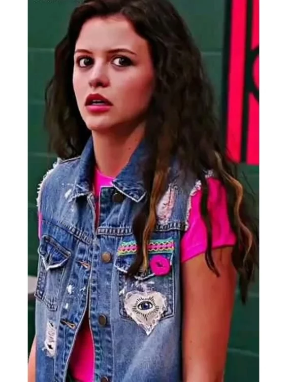 Ginny & Georgia Maxine Baker Denim Vest