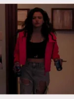 Maxine-Baker-pink-jacket-Ginny-Georgia