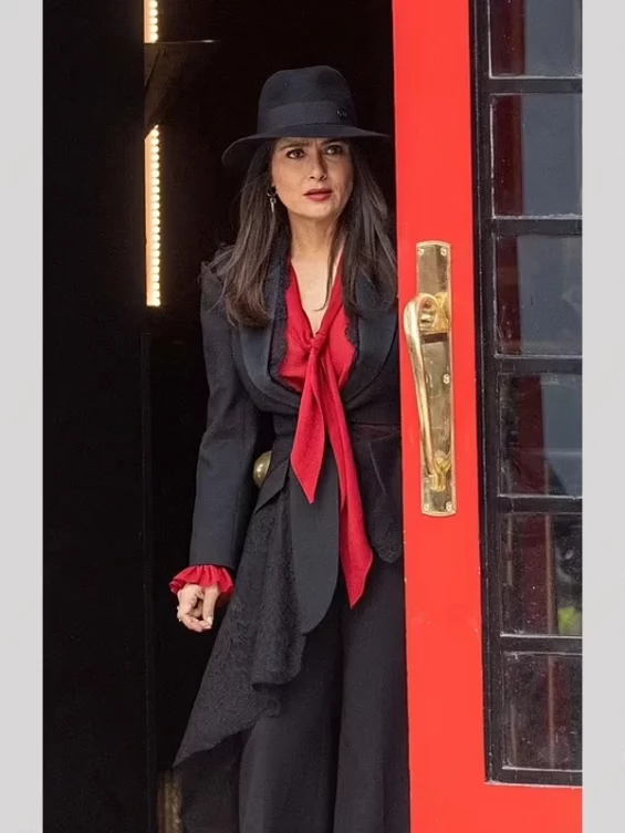Magic Mike’s Last Dance Salma Hayek Black Blazer