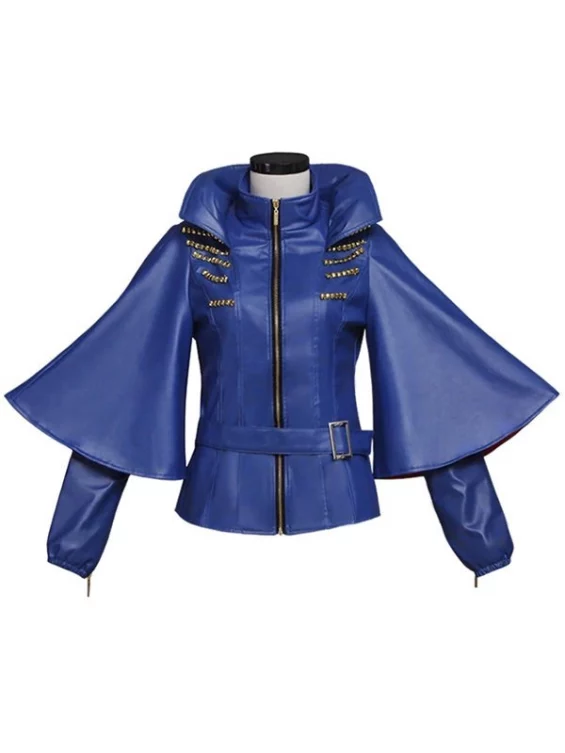 Sofia Carson Descendants Studded Leather Jacket