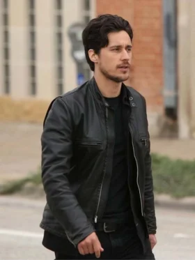 The South Peter Gadiot James Leather Jacket