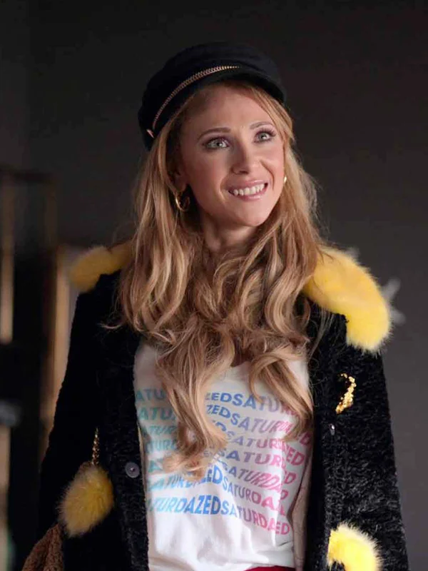 Ted Lasso Keeley Jones Fur Jacket Ted Lasso Keeley Jones Fur Jacket