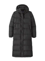 Queen Elizabeth II The Crown 2022 Claire Foy Black Puffer Parka Jacket