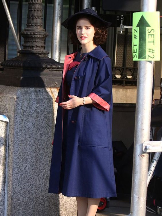 The Marvelous Mrs Maisel Miriam Maisel Blue Coat
