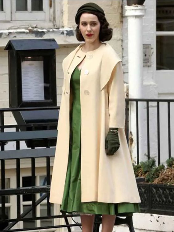 The Marvelous Mrs.Maisel Miriam Maisel Beige Coat