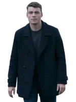 The Night Agent 2023 Gabriel Basso Black Coat