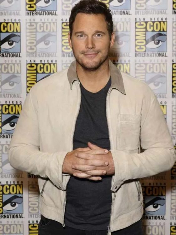 Chris Pratt Guardians of the Galaxy Vol. 3 Beige Jacket