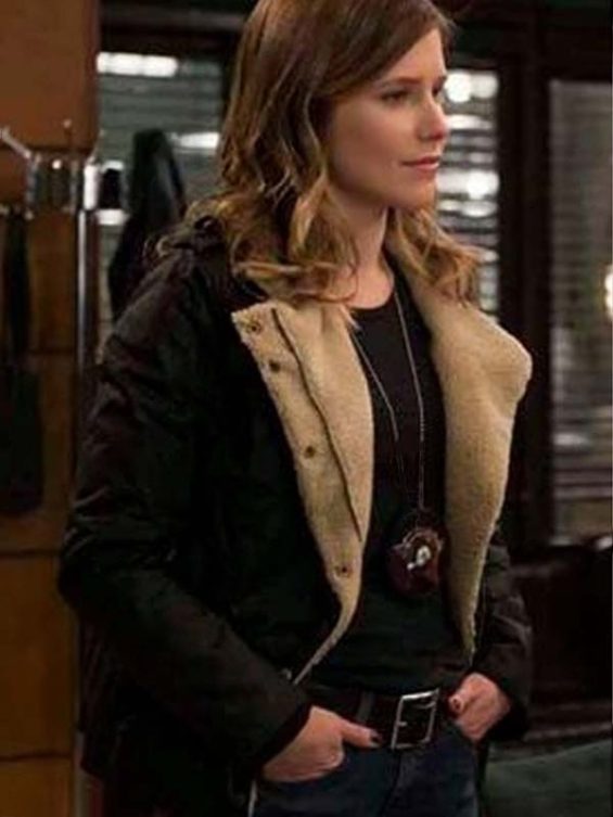 Chicago P.D. Erin Lindsay Shearling Jacket