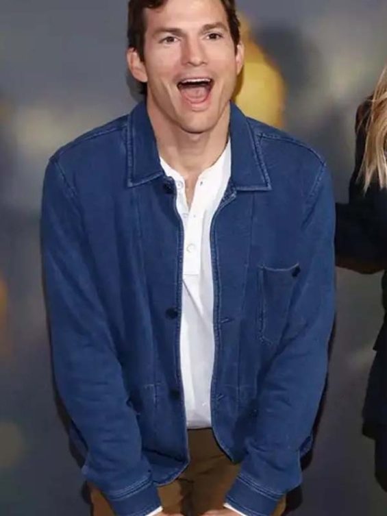 Your Place or Mine Ashton Kutcher Denim Jacket