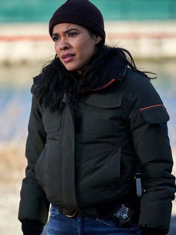 Chicago PD Vanessa Rojas S07 Bomber Jacket